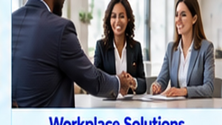 Workplace professionals meeting